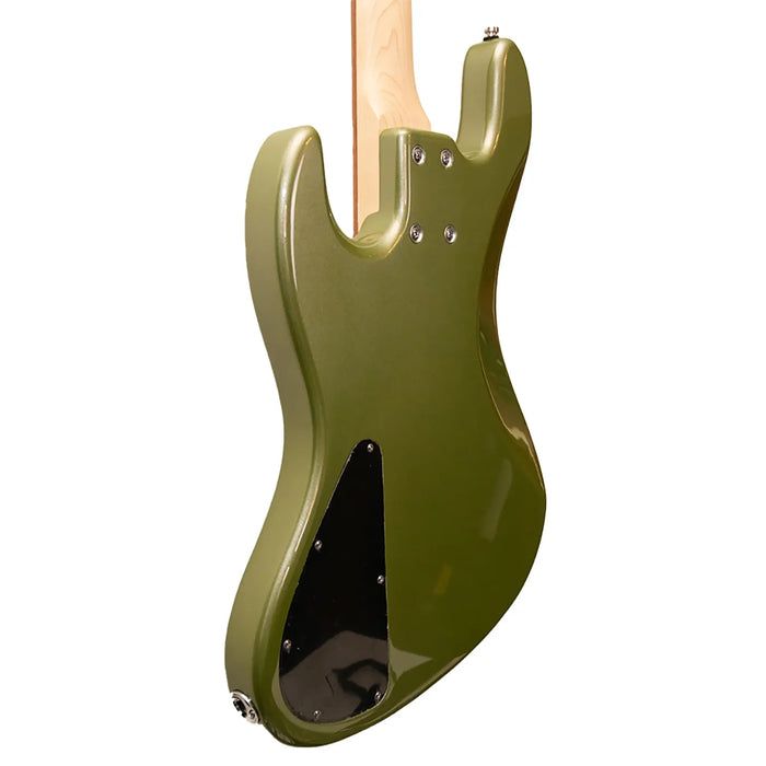 Sadowsky MetroExpress 21-Fret Hybrid P/J 4-String Electric Bass Solid Sage Green Metallic High Polish