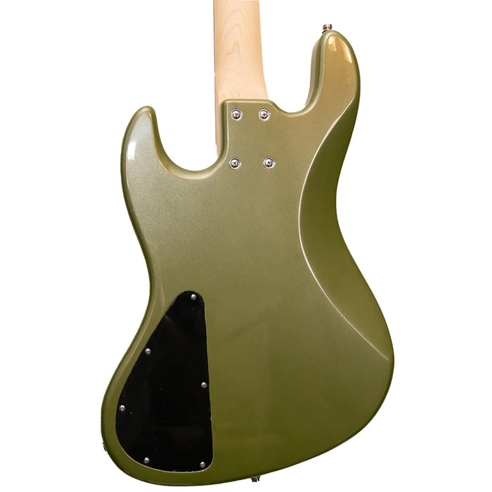 Sadowsky MetroExpress 21-Fret Hybrid P/J 4-String Electric Bass Solid Sage Green Metallic High Polish