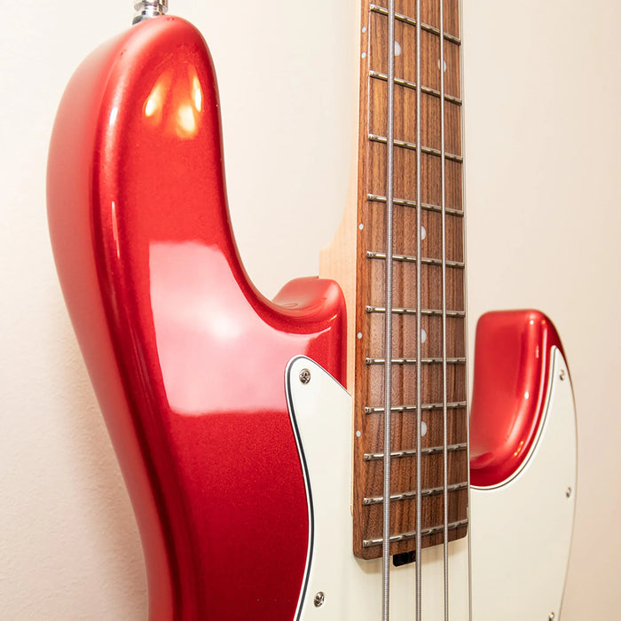 Sadowsky MetroLine 21-Fret Vintage J/J 4-String Electric Bass Solid Candy Apple Red Metallic High Polish