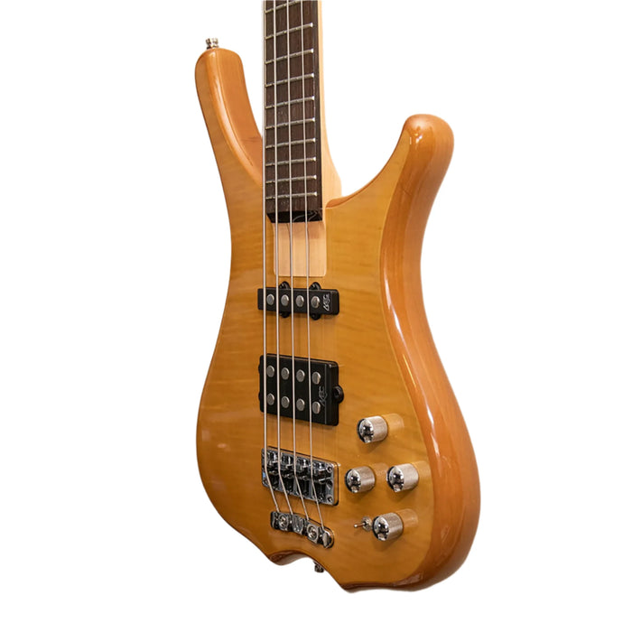 Warwick RockBass Infinity 4-String Electric Bass Natural Transparent High Polish