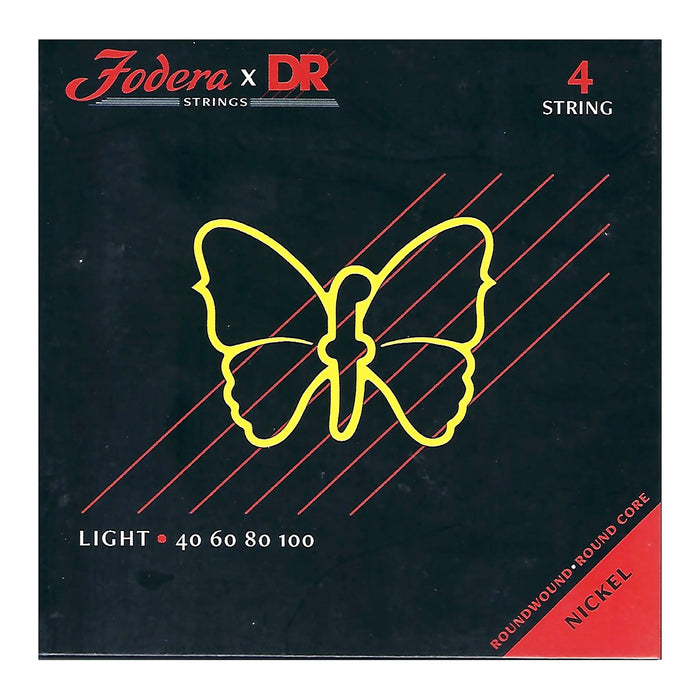 Fodera Nickel 4-String Bass Strings 40-100 Light 40100N