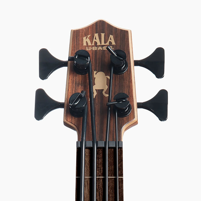 Kala U-BASS Striped Ebony Ukelele 4-String Bass Fretless