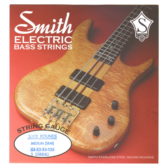 Ken Smith Slick Rounds 5-String Bass Strings 44-130 Medium SRM-5