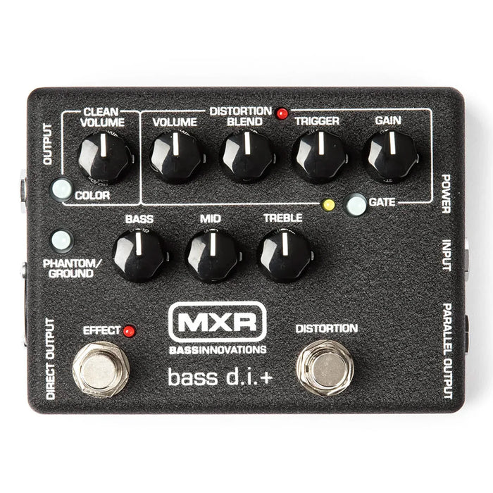 MXR Bass D.I.+ Bass Distortion Pedal M80