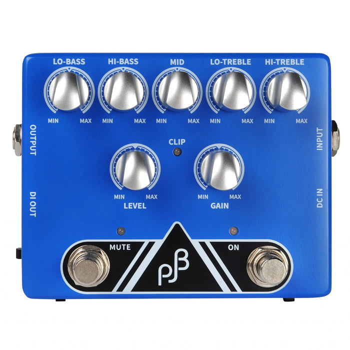 Phil Jones Bass Pedal 5-Band EQ Preamp Direct Box Signal Booster PJB PE-5