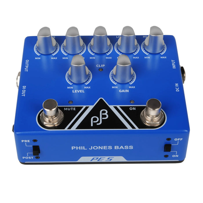 Phil Jones Bass Pedal 5-Band EQ Preamp Direct Box Signal Booster PJB PE-5