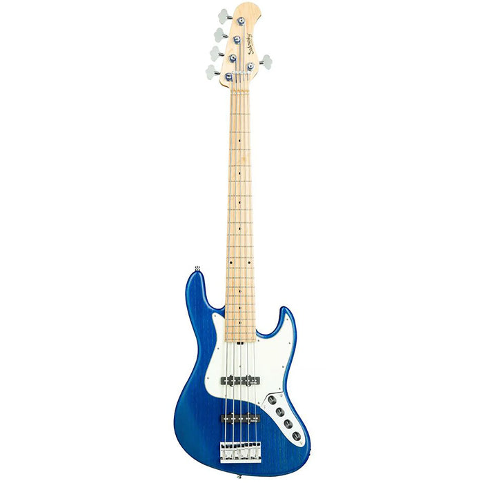 Sadowsky MetroExpress 21-Fret Vintage J/J 5-String Electric Bass Solid Ocean Blue Metallic High Polish