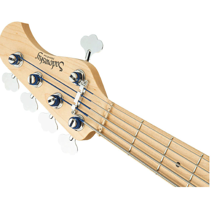 Sadowsky MetroExpress 21-Fret Vintage J/J 5-String Electric Bass Solid Ocean Blue Metallic High Polish