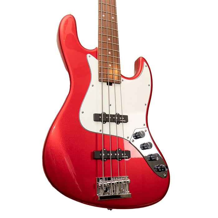 Sadowsky MetroLine 21-Fret Vintage J/J 4-String Electric Bass Solid Candy Apple Red Metallic High Polish